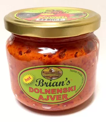 Brian's Hot Vegetable Spread, Dolnenski Ajver, 370g