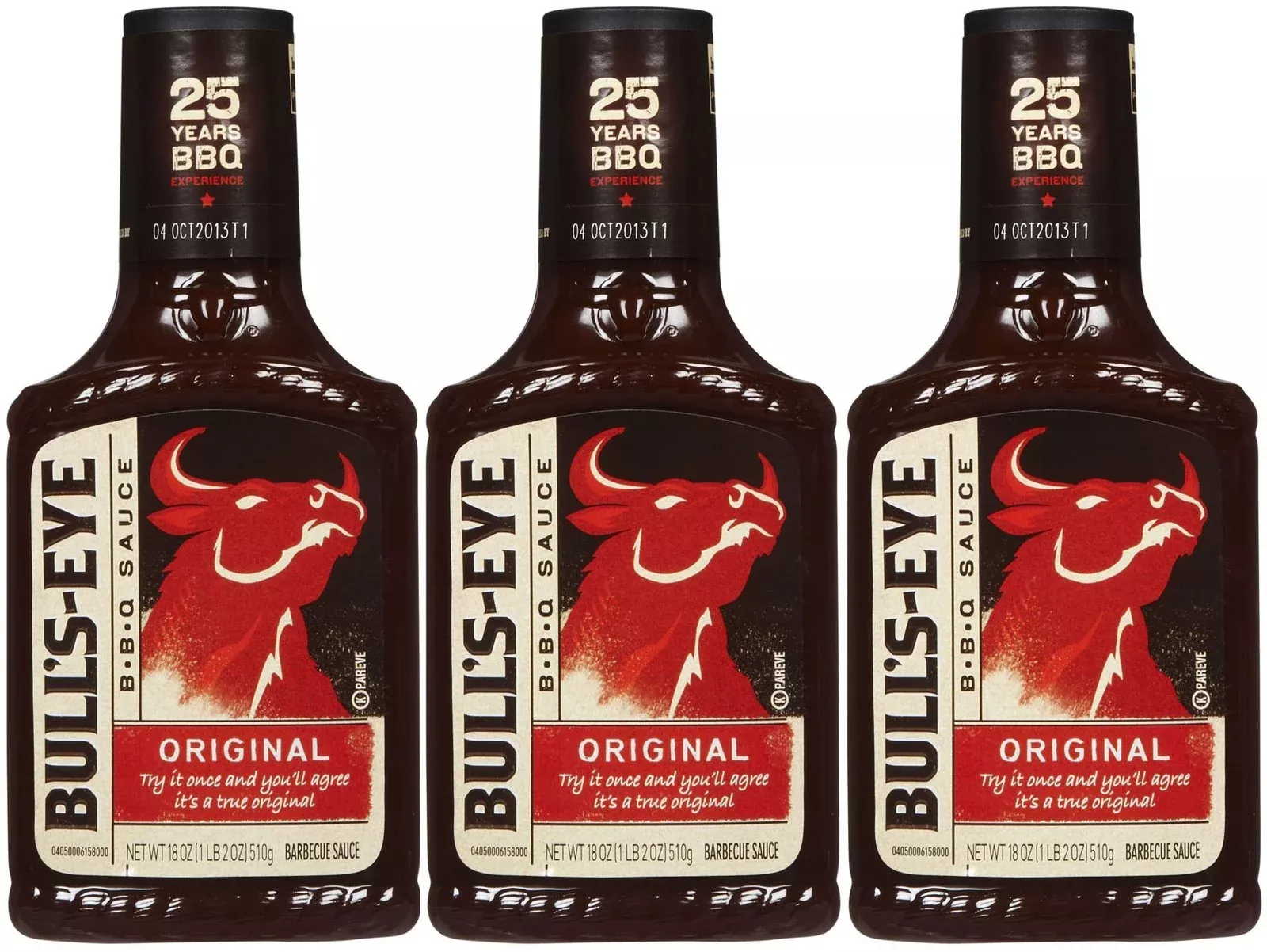 Bull'S Eye Original Barbecue Sauce - 18 Oz - 3 Pk