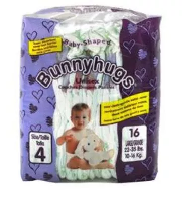 Bunny Baby Diapers Size 4 16ct