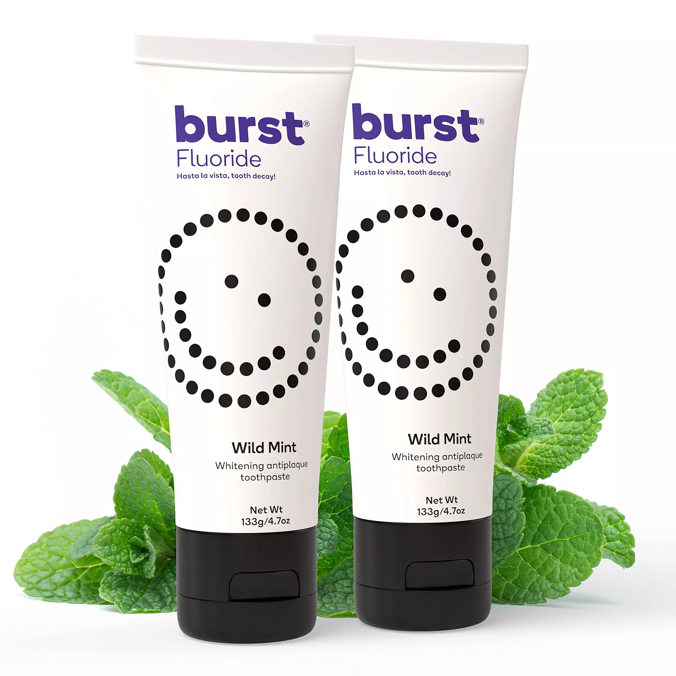 Burst Toothpaste With Cavity Fighting Fluoride - Whitening Toothpaste