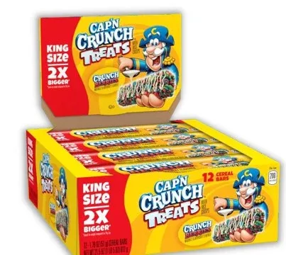 Cap'n Crunch Crunch Berries King Size Bar - 1.79 oz 12 Count