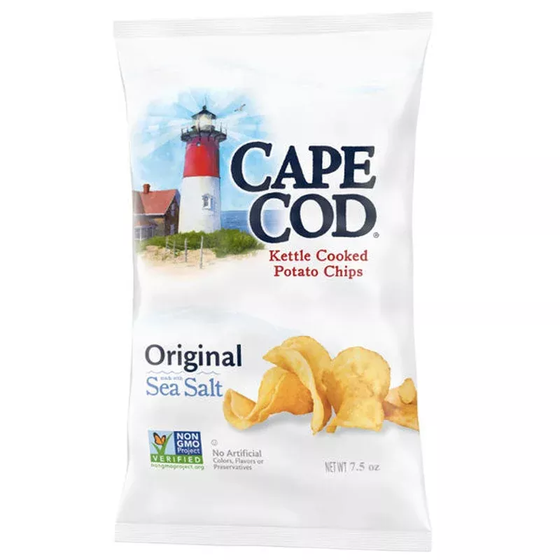 Cape Cod Potato Chips Original Kettle Cooked Chips, 8 Oz