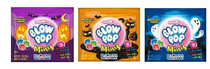 Charms Blow Pop Minis Assorted Lollipops - 24ct