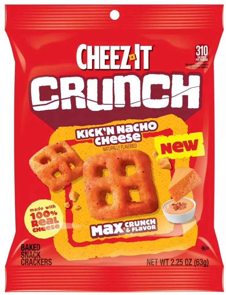 Cheez-It Crunch Kick'n Nacho Cheese 2.25 oz 6ct