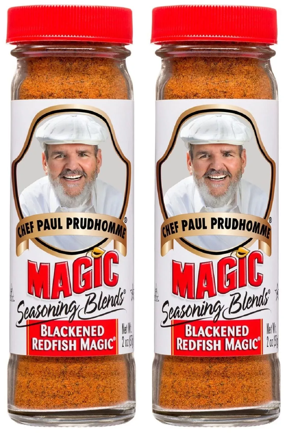 Chef Paul Prudhomme'S Magic Seasoning Blends Chef Paul Blackened Redfish Magic Seasoning, 2-Ounce (Pack Of 2)