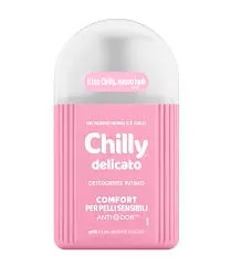 Chilly Delicate for Sensitive Skin, Delicato Formula, Pink, 200ml