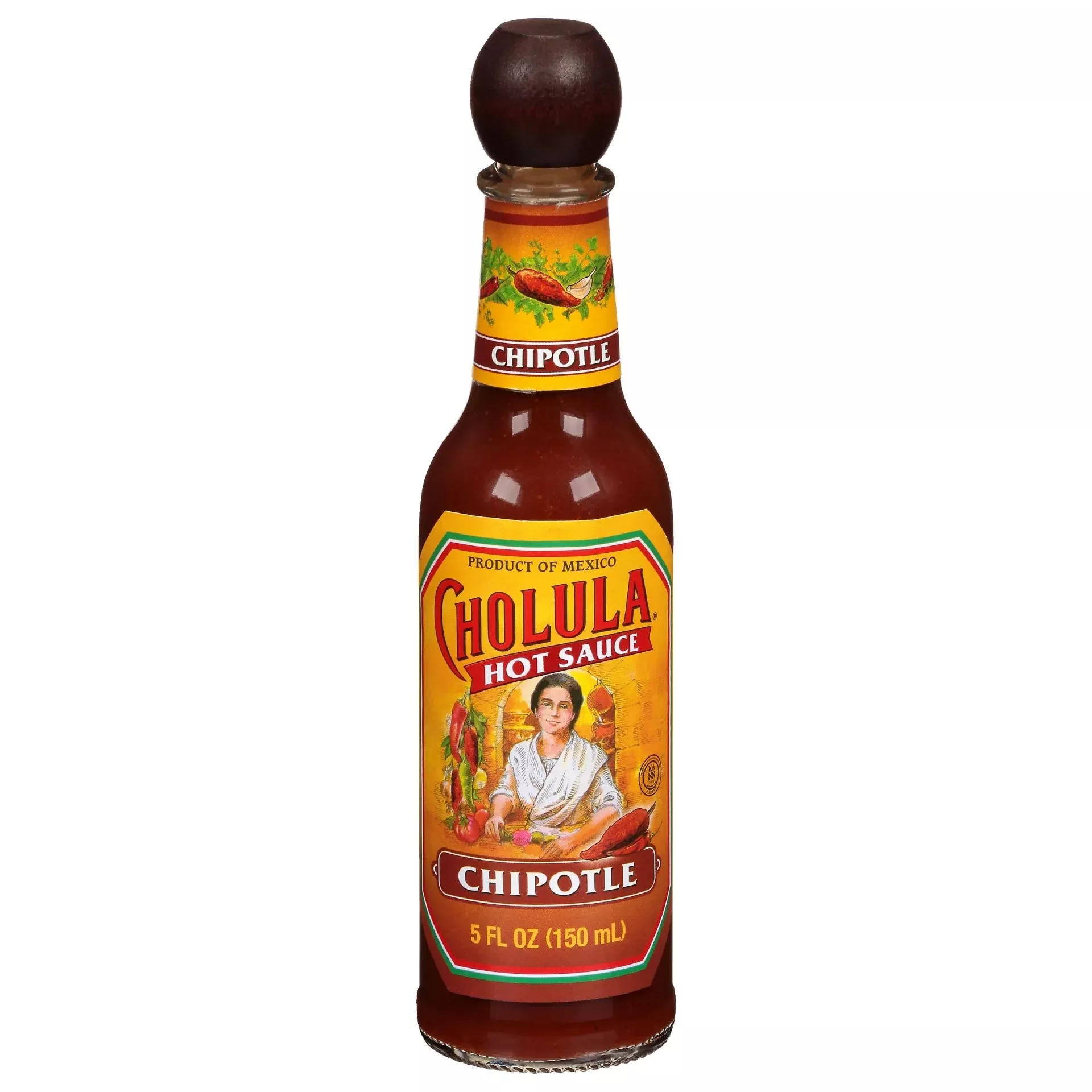 Cholula Chipotle Hot Sauce Bottle 5 Fluid Ounce - 24 Per Case
