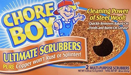CHORE BOY Boy Copper Pads 2ct Single Box