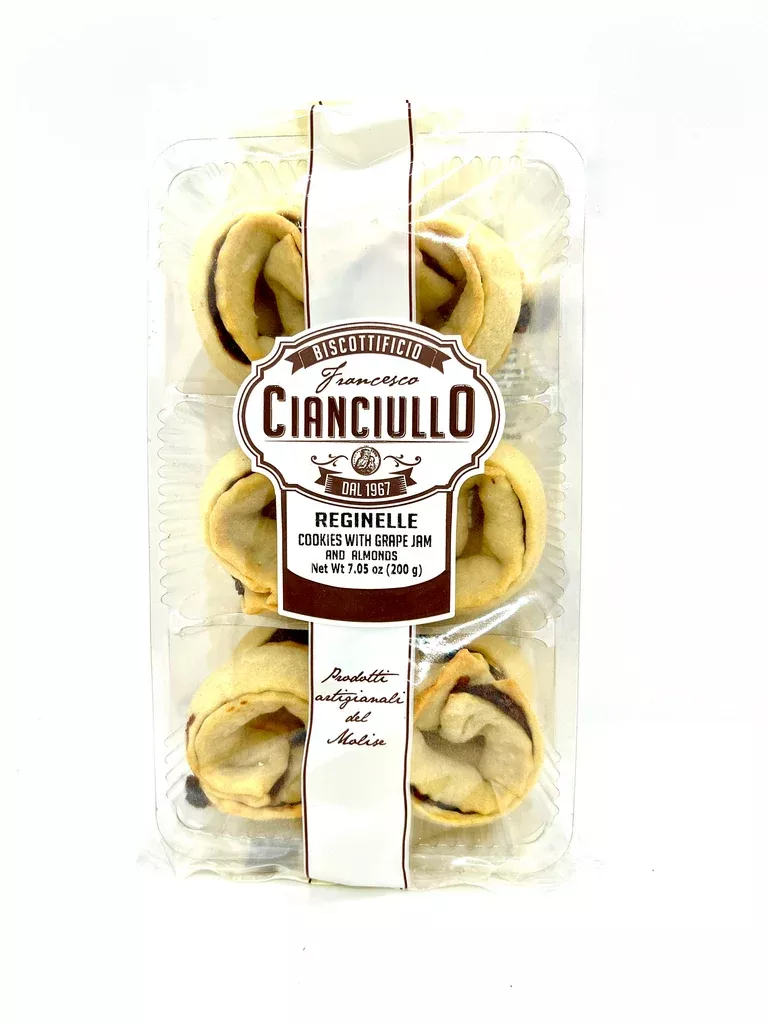 Cianciullo Reginelle, Cookies w/ Grape Jam & Almonds, 7.05 oz | 200g