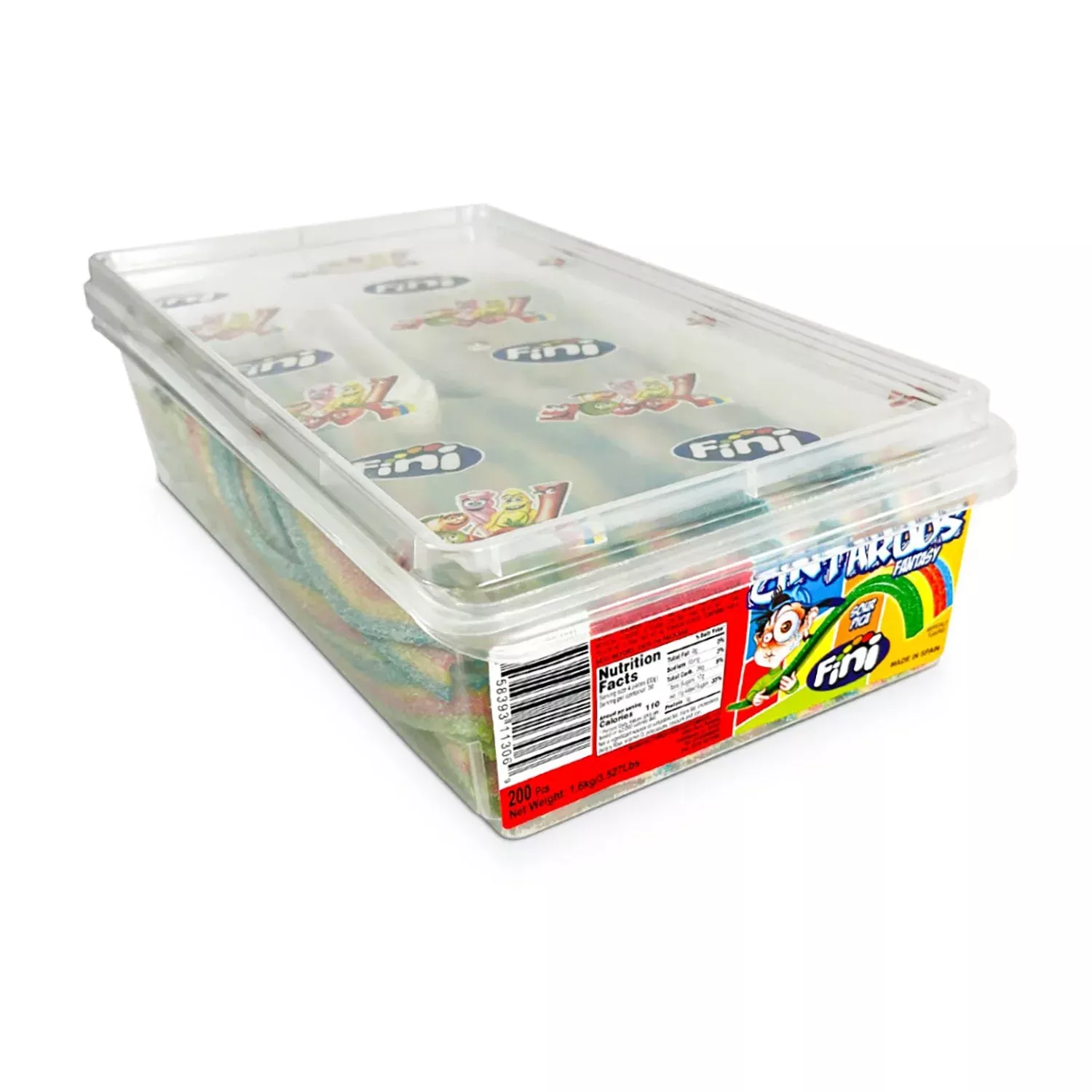 Cintaroos Fantasy Licorice Belts | 200ct, Tub