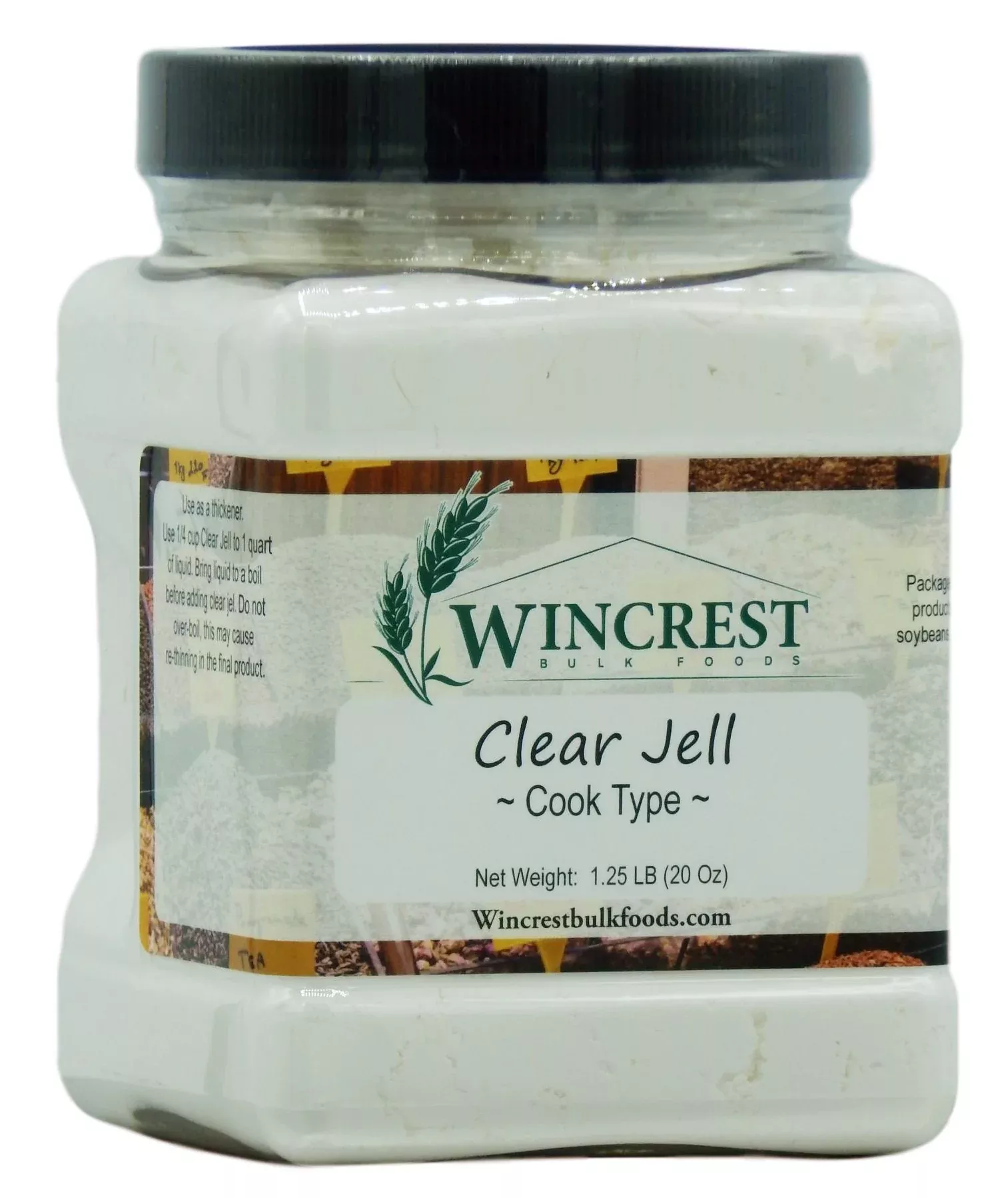 Clear Jel Canning Starch - Cook Type - 1.25 Lb Container (20 Oz)