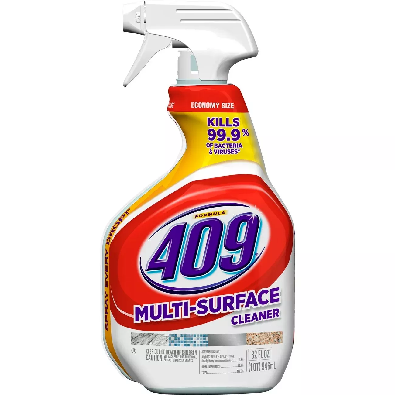 Clorox Prof. Prod. Cleaning Formula 409 Multi Surface Cleaner Spray 9 -32 Fo - 32 Fluid Ounce - 9 Per Case