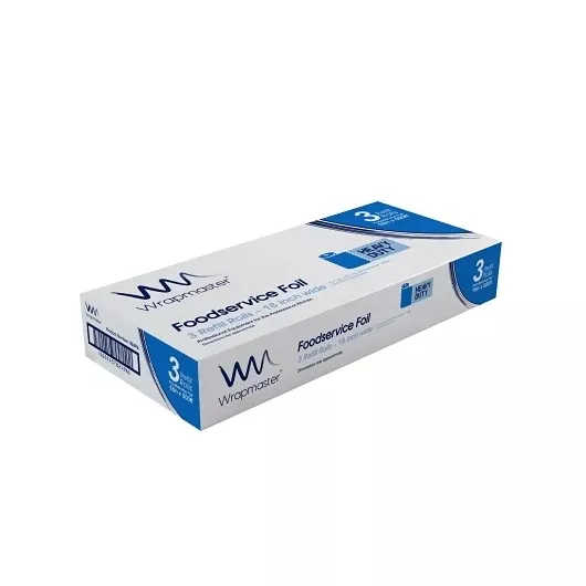 Cofresco Foodservice Wrapmaster Aluminum Foil Heavy Duty 18 X 500 1 - 3 Roll Pack