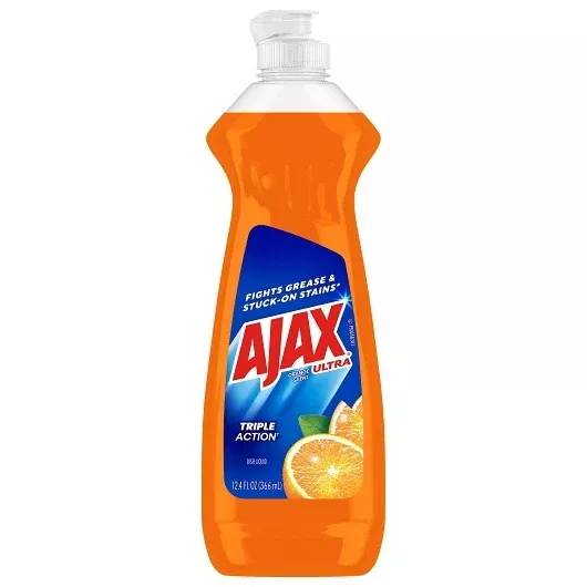 Colgate-palmolive Ajax Triple Action Hand Dish Orange 20 - 12.4 Fo - 12.4 Fluid Ounce - 20 Per Case