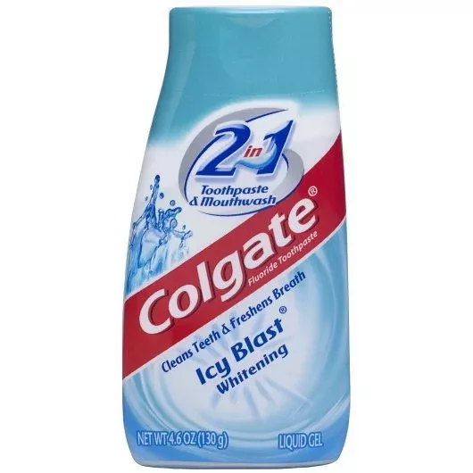 Colgate-palmolive Colgate 2-In-1 Whitening and Tarter Control Liquid Icy Blast Toothpaste & Mouthwash 12 -4.6 Ounce
