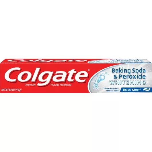 Colgate-palmolive Colgate Baking Soda & Peroxide Whitening Brisk Mint Toothpaste 4 - 6 - 6 Ounce