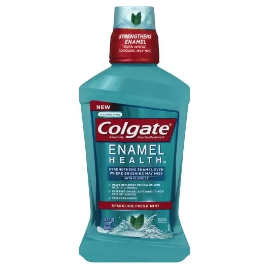 Colgate-palmolive Colgate Enamel Health Sparkling Fresh Mint Mouthwash 6 - 500 Ml - 6 Per Case
