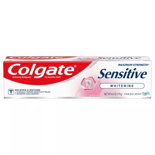 Colgate-palmolive Colgate Maximum Strength Sensitive Whiteningfresh Mint Toothpaste 4 - 6 - 6 Ounce
