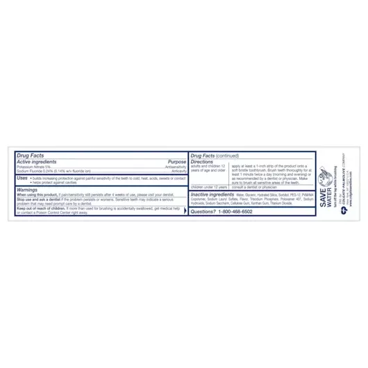 Colgate-palmolive Colgate Toothpaste Sensitive Prevent & Repair 4 - 6 - 6 Ounce