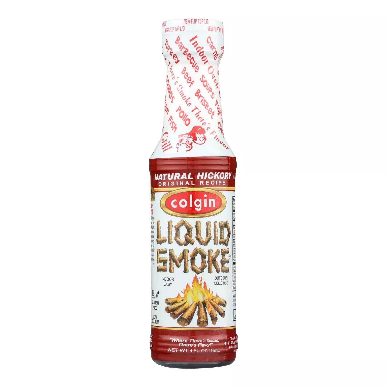Colgin - Liquid Smoke Hickory - Case of 6-4 Fluid Ounce