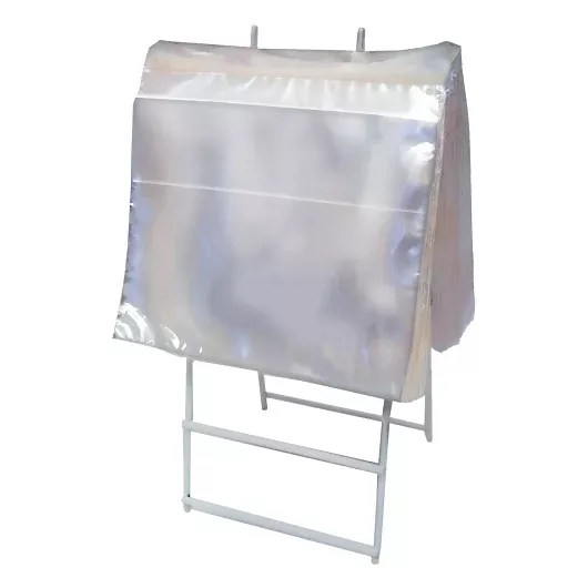 Command Packaging Plain Stock Saddle Plastic Bag, 2000 Each Per Case