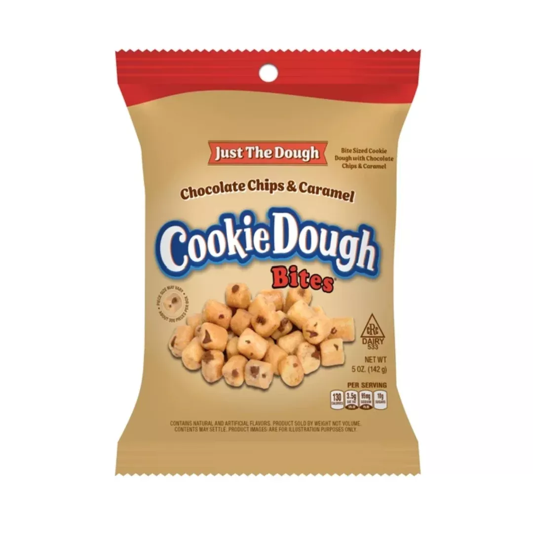 Cookie Dough Bites Caramel Chocolate Chip - 5 oz
