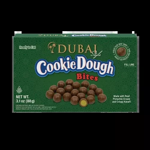 cookie dough bites dubai style 3. 1 oz. theater box