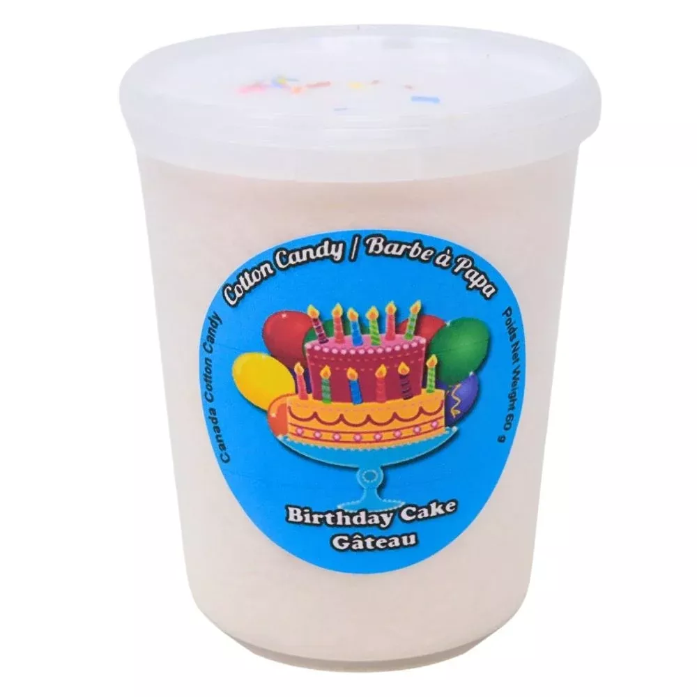 Cotton Candy Birthday Cake - 50g