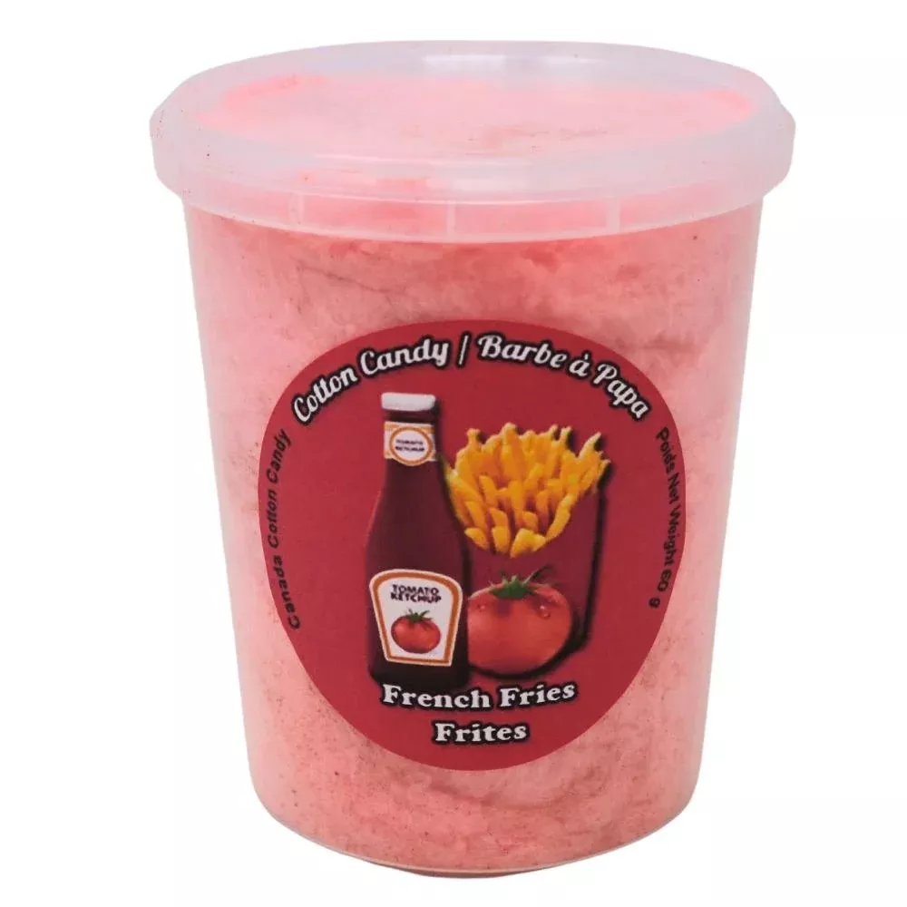 Cotton Candy French Fries & Ketchup - 50g
