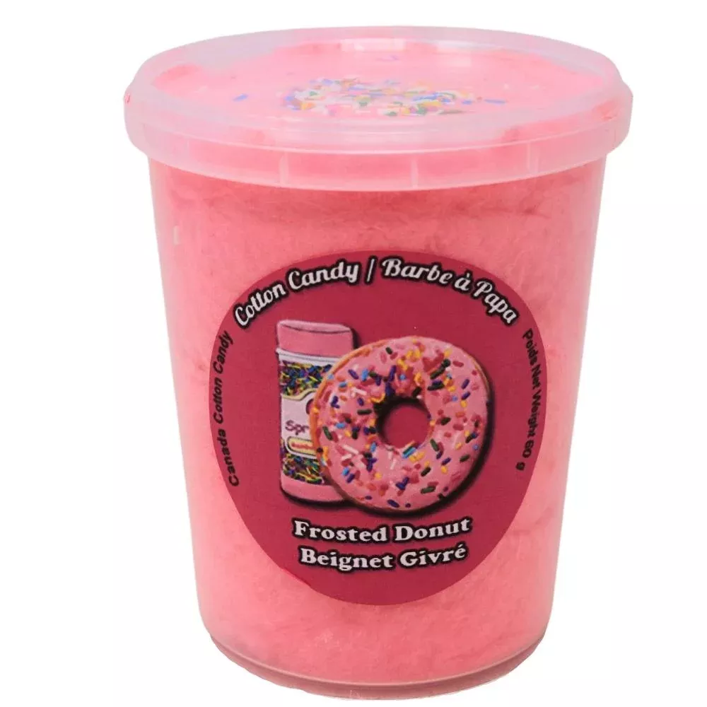 Cotton Candy Frosted Donut - 50g