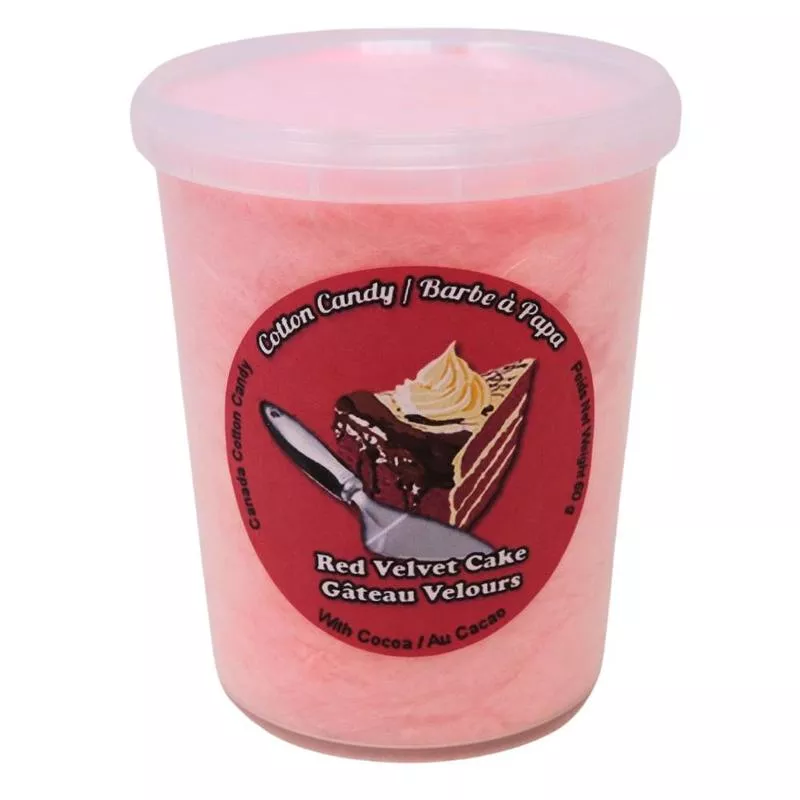 Cotton Candy Red Velvet Cake - 50g