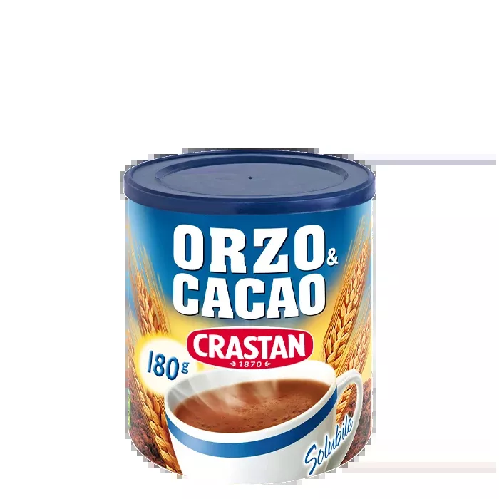 Crastan Barley & Cocoa Instant, Orzo & Cacao, 180g