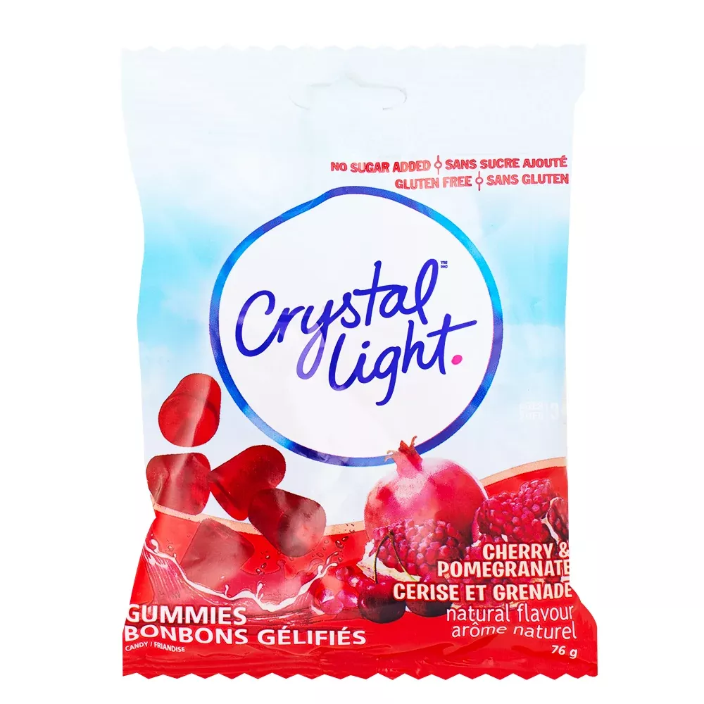 Crystal Light - Cherry Pomegranate Sugar Free Gummies 76g