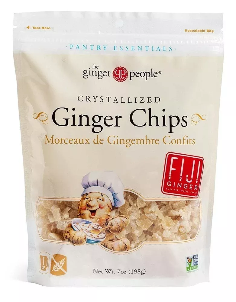 Crystallized Ginger Chips - 2Pk - 7Oz Each