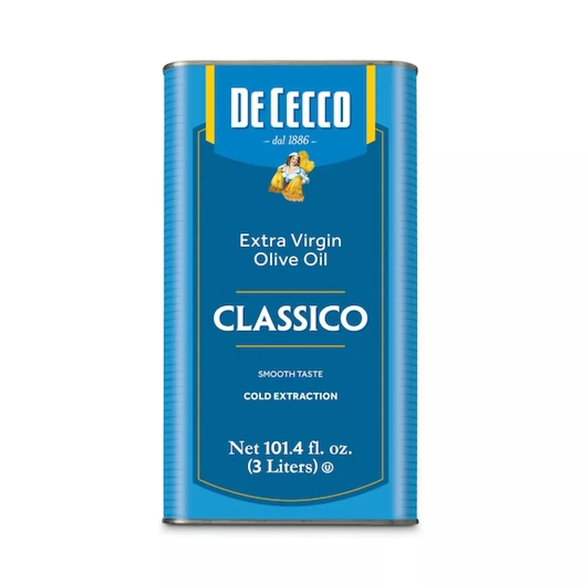 De Cecco Extra Virgin Olive Oil, 101 Ounces Tin