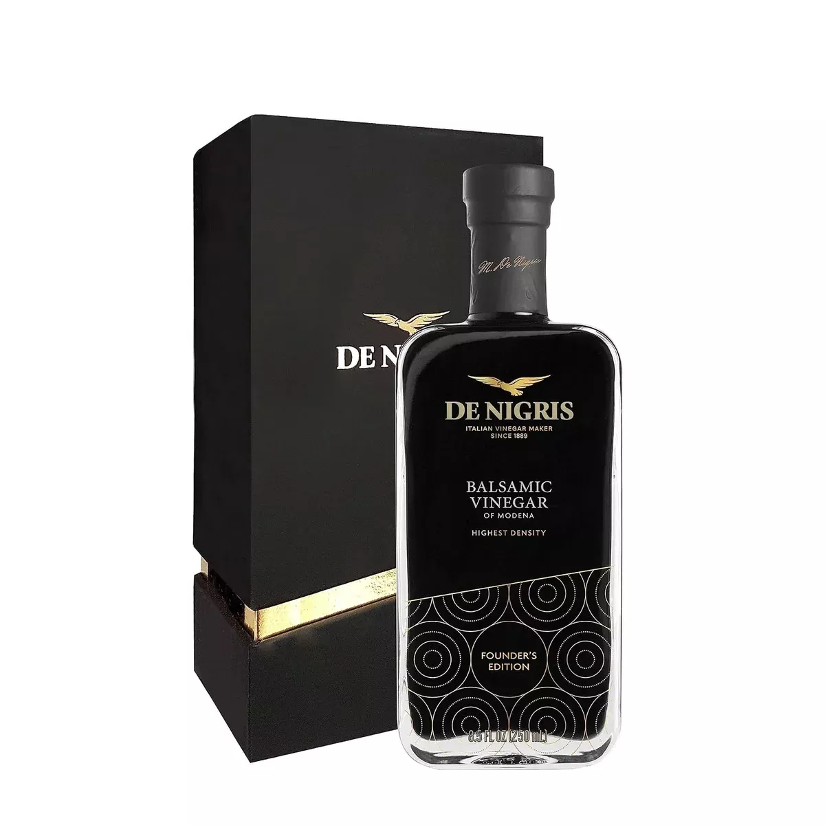 De Nigris Founder's Balsamic Vinegar of Modena, 8.5 FL OZ | 250 mL