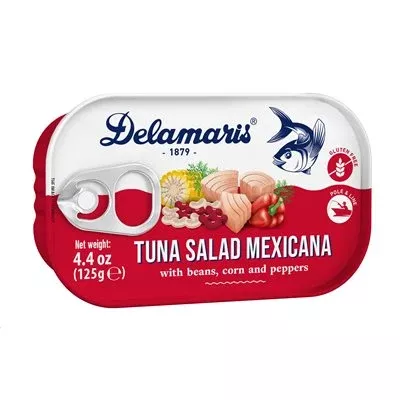 DELAMARIS Mexicana Tuna Salad, 125g tin