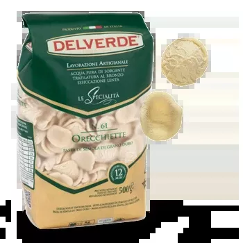 Delverde #61 Orecchiette, 1 LB