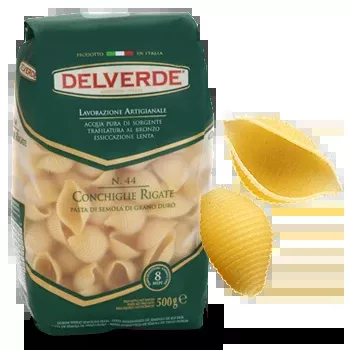 Delverde Shells Pasta, #44 16 oz