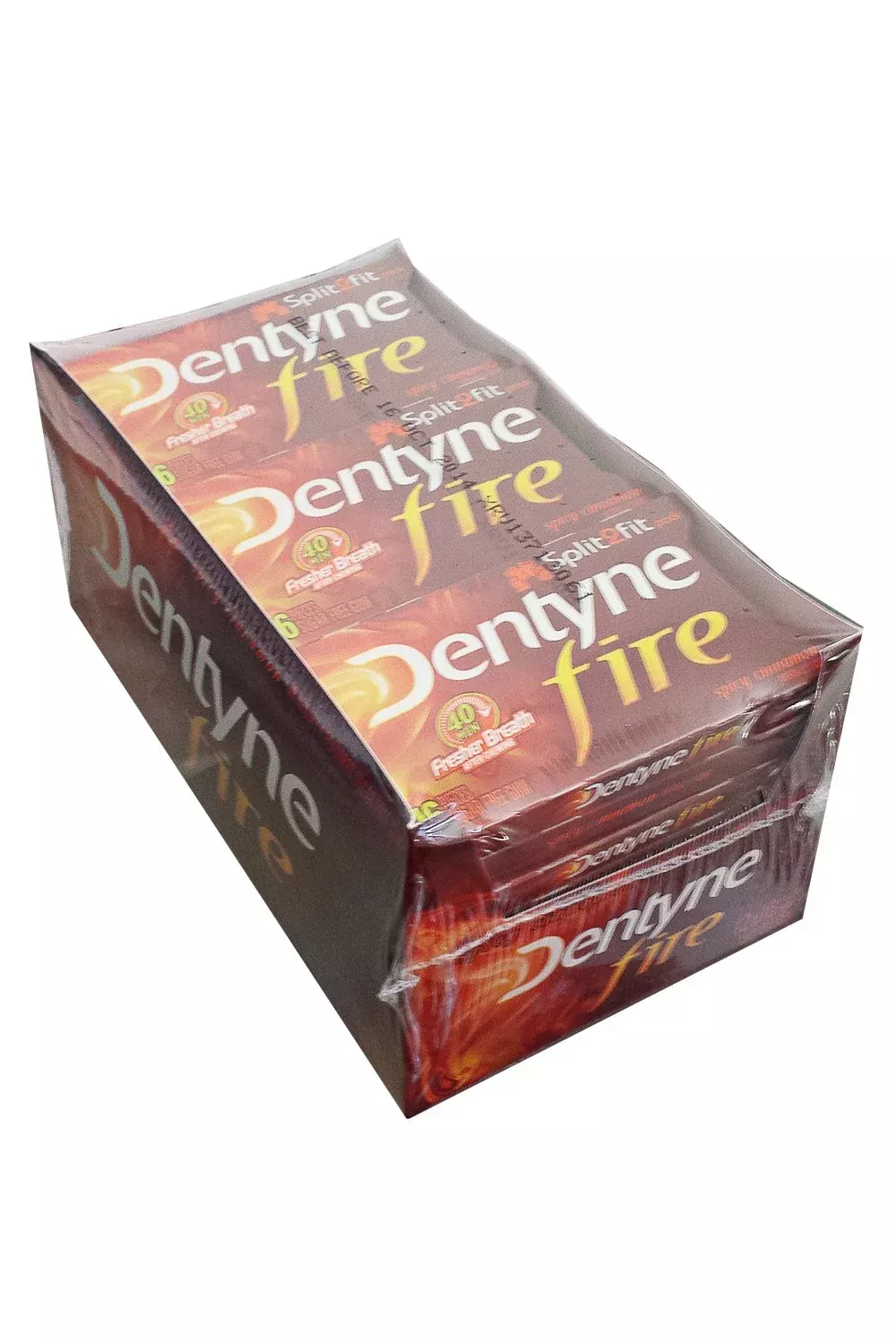 Dentyne Fire Spicy Cinnamon Sugar-Free Gum, 12 Pack