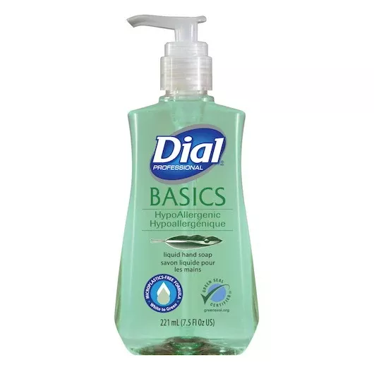 Dial Corporation Dial Pro Basics Liquid Hand Soap - 12/7.5 Ounce Pump