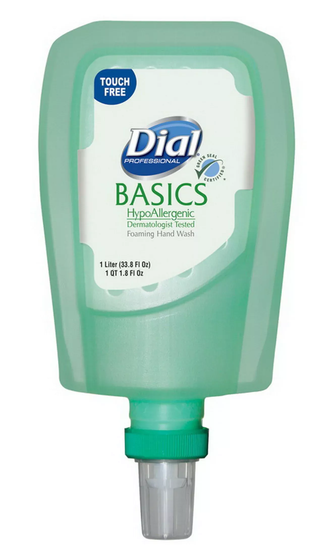 Dial Corporation Dmd Dial(r) Basics Foaming Hand Wash Fit Universal Touch-free - 3/1 L - 33.8 Fluid Ounce - 3 Per Case