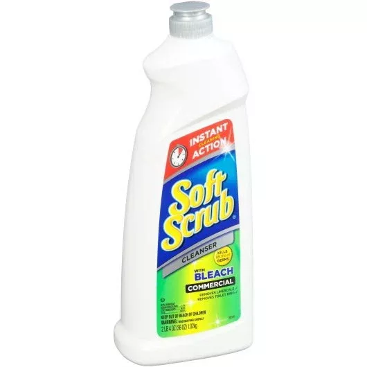 Dial Corporation Soft Scrub 6/36 Ounce Cleanser Bleach Com