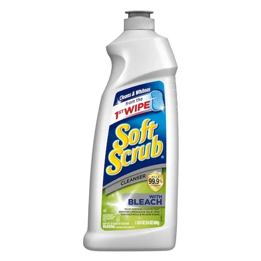 Dial Corporation Soft Scrub 8/24 Ounce Cleanser with Bleach