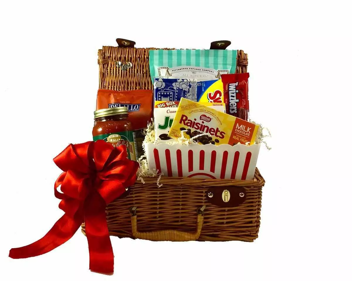 Dinner and a Movie Night Gift Box - 1 Unit