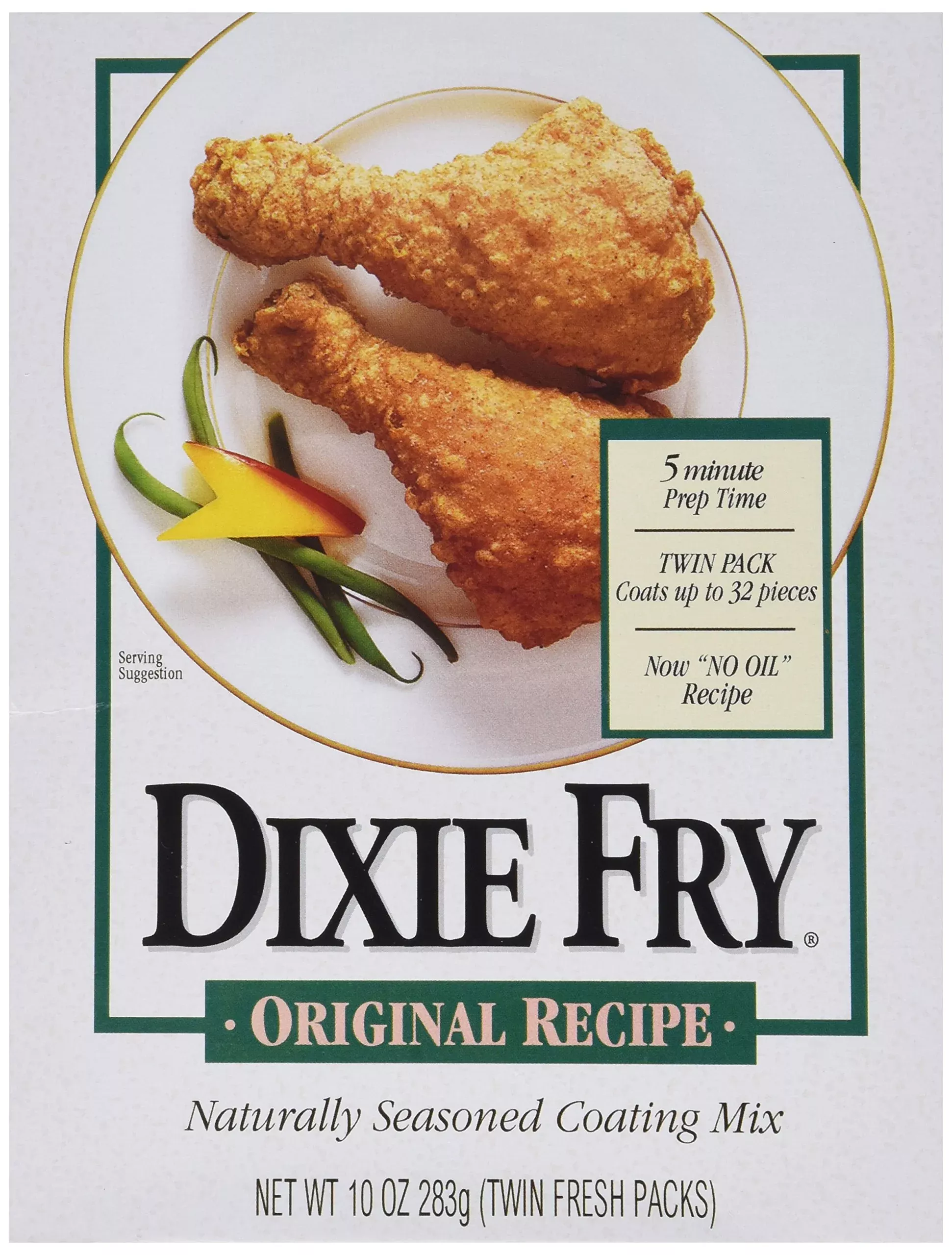 Dixie Fry Original Recipe Seasoned Coating Mix, 10 Oz