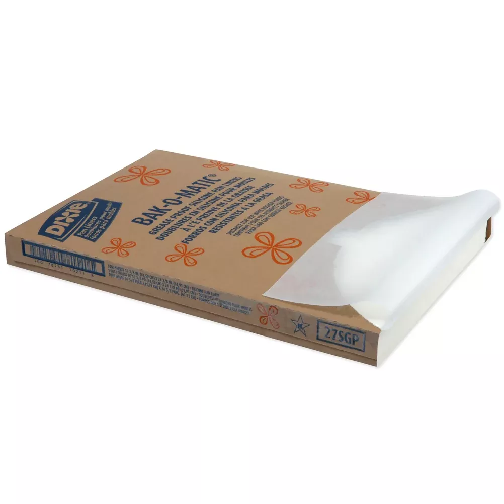Dixie Products Dixie(r) Bak-o-matic(r) Silicone Greaseproofpan Liners By Gp Pro (georgia-pacific) 24.38 X 16.38 - 1000 Count - 1 Per Case