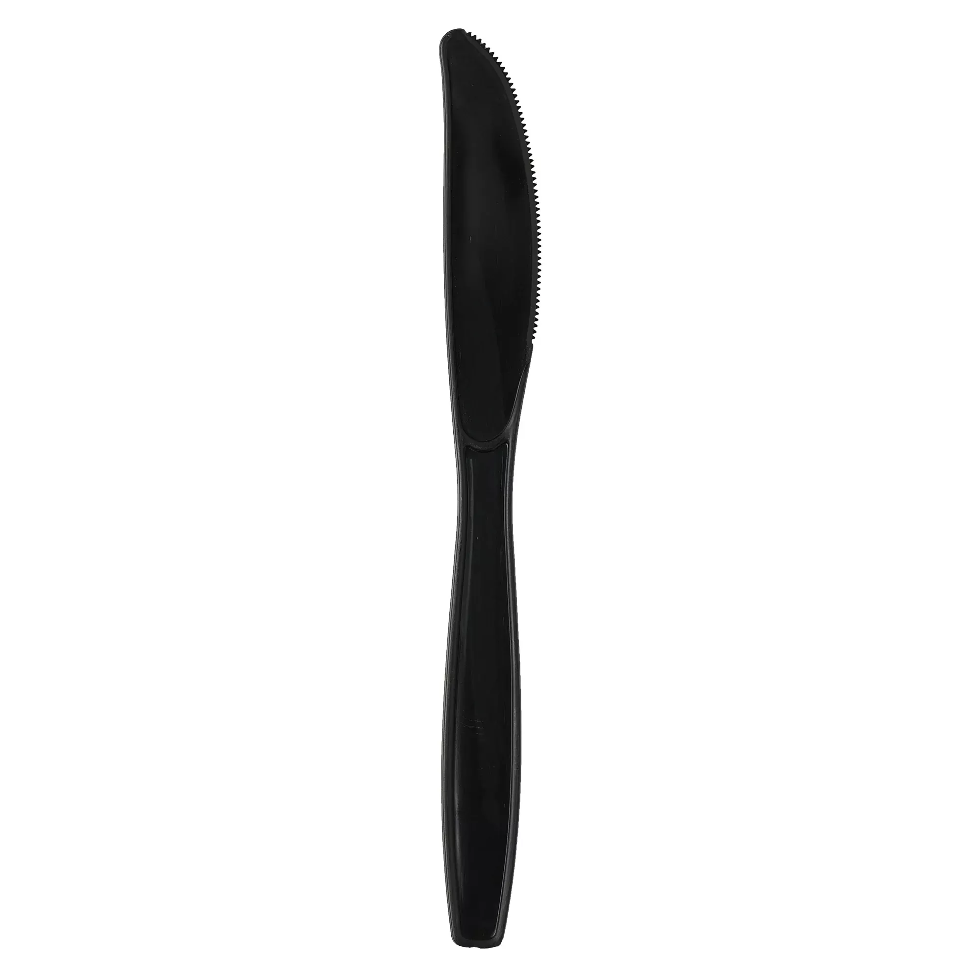 Dixie Products Dixie(r) Heavy-weight Polypropylene Disposable Plastic Knives Individually Wrapped Black 1 000 Kn - 1000 Count - 1 Per Case