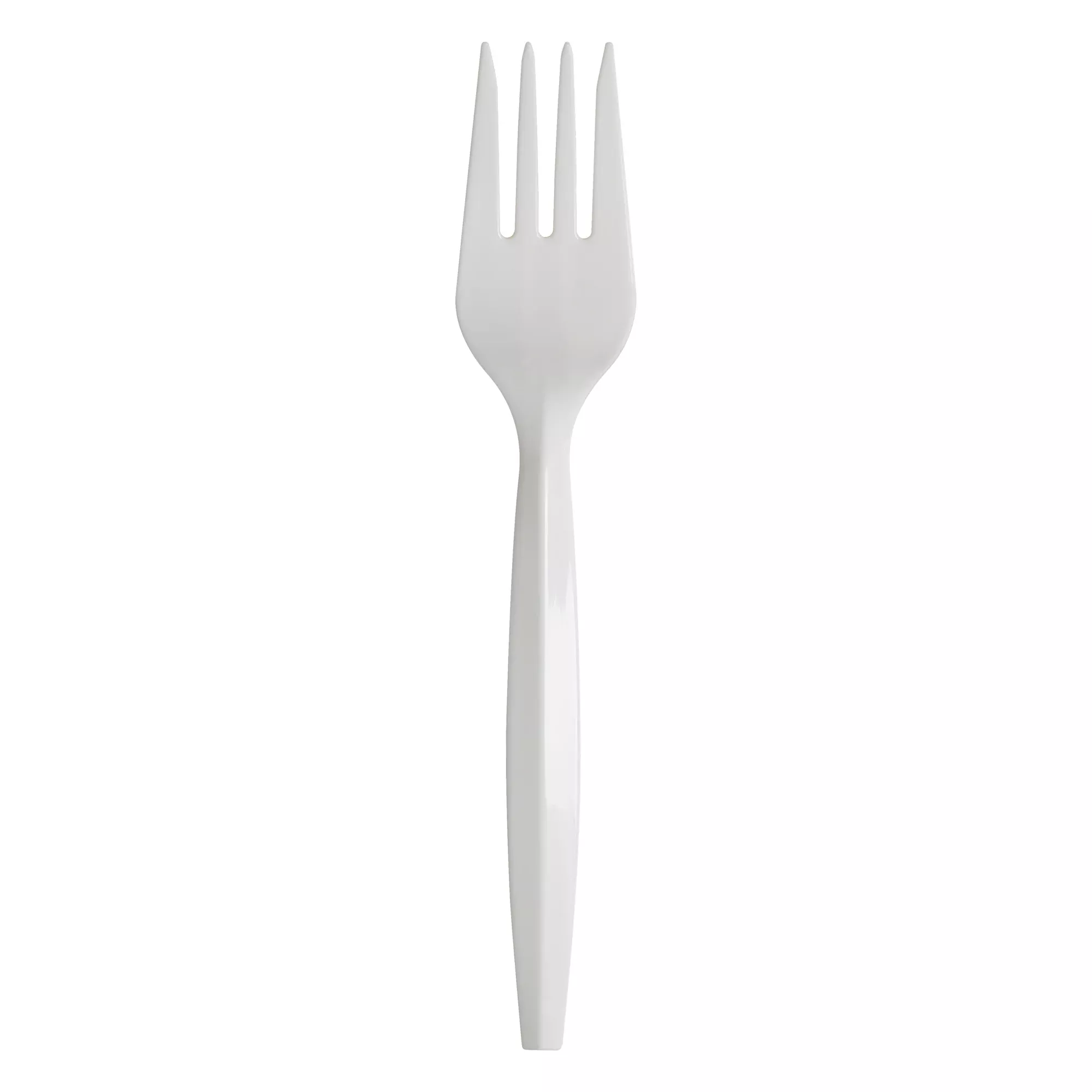 Dixie Products Dixie(r) Medium-weight Polypropylene Disposable Plastic Forks By Gp Pro (georgia-pacific) White 1 - 1000 Count - 1 Per Case