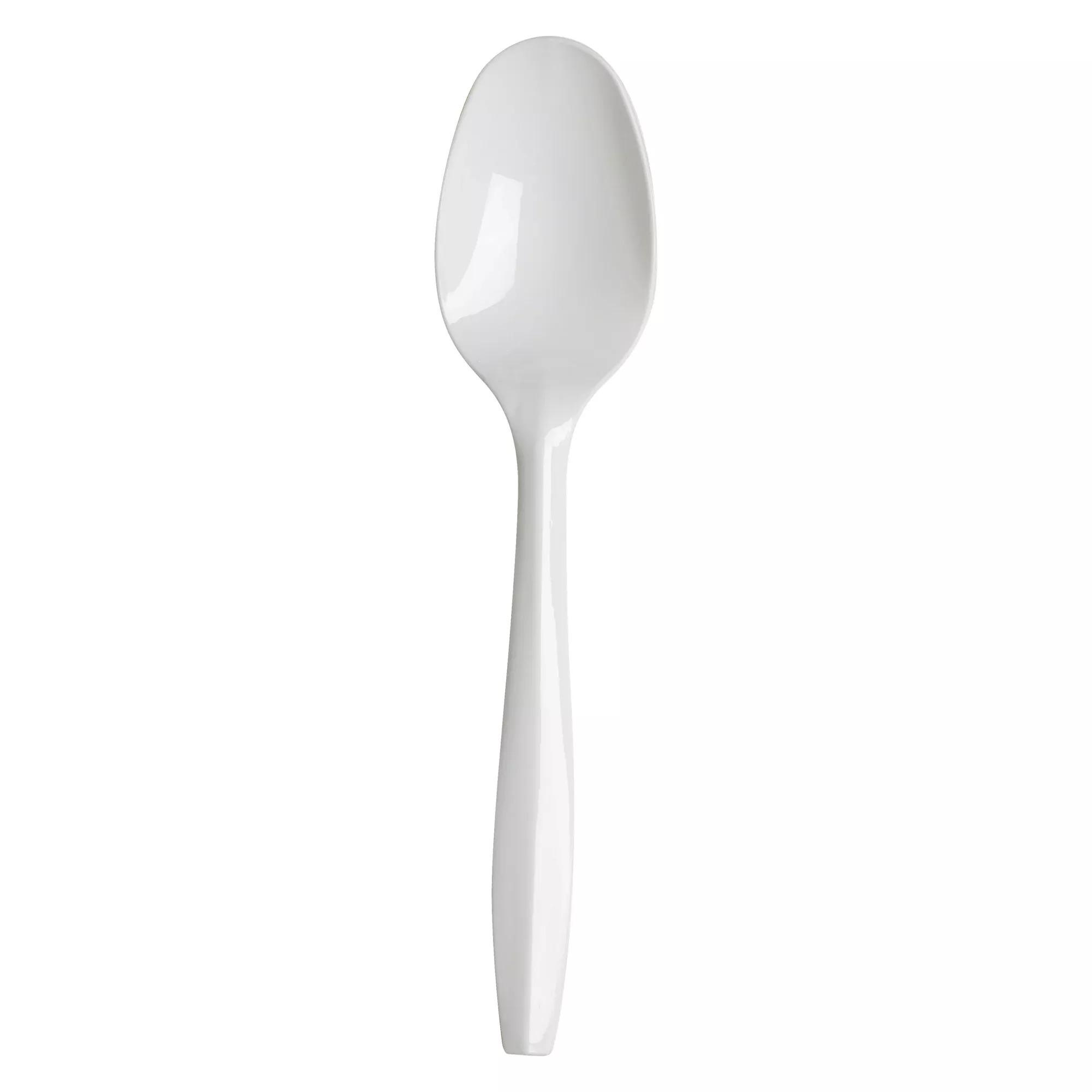 Dixie Products Dixie(r) Medium-weight Polypropylene Disposable Plastic Teaspoons Individually Wrapped White 1 00 - 1000 Count - 1 Per Case